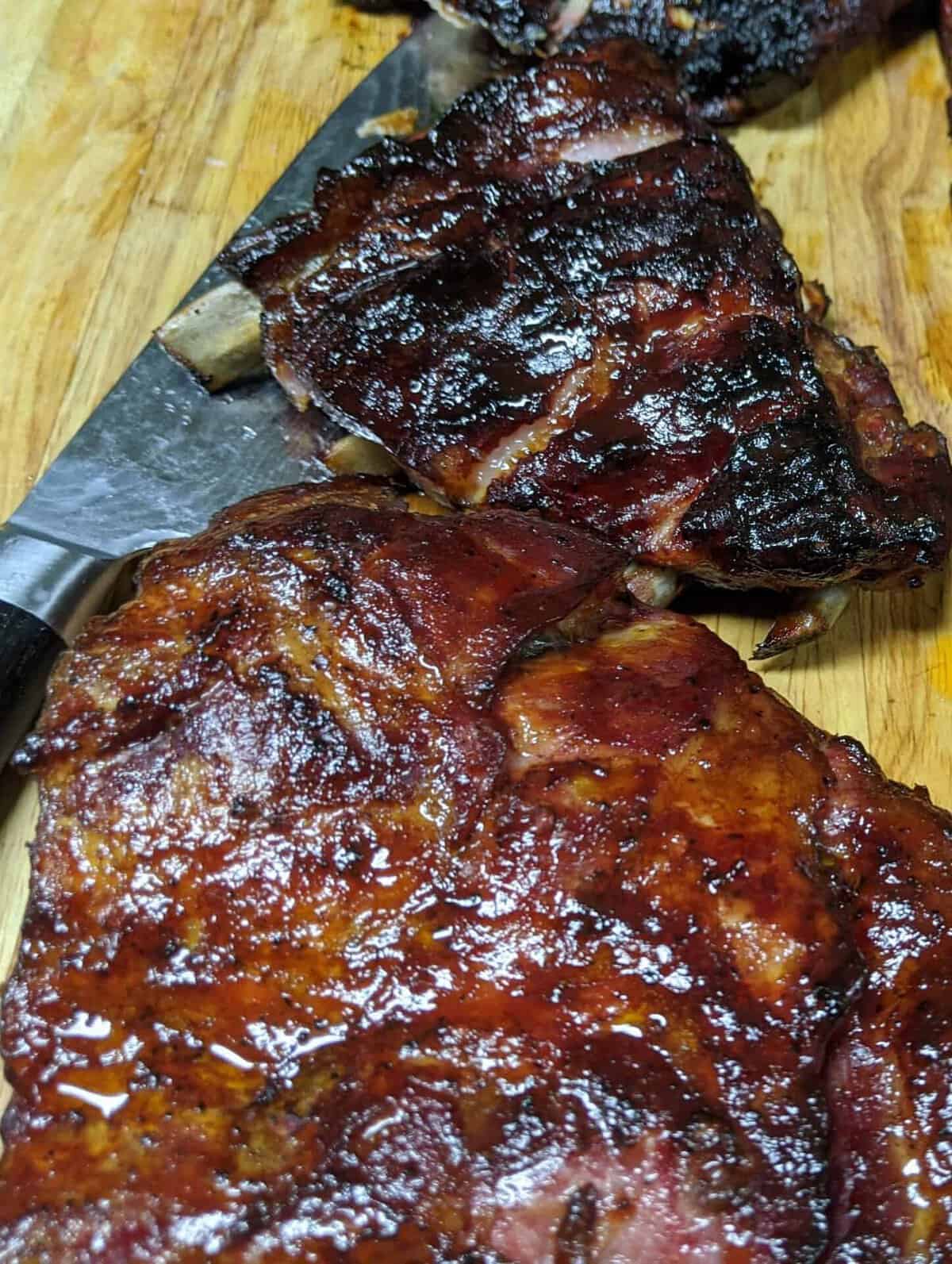 Kamado Joe Smoked Pork Ribs,Smoked Ribs,Kamado Ribs