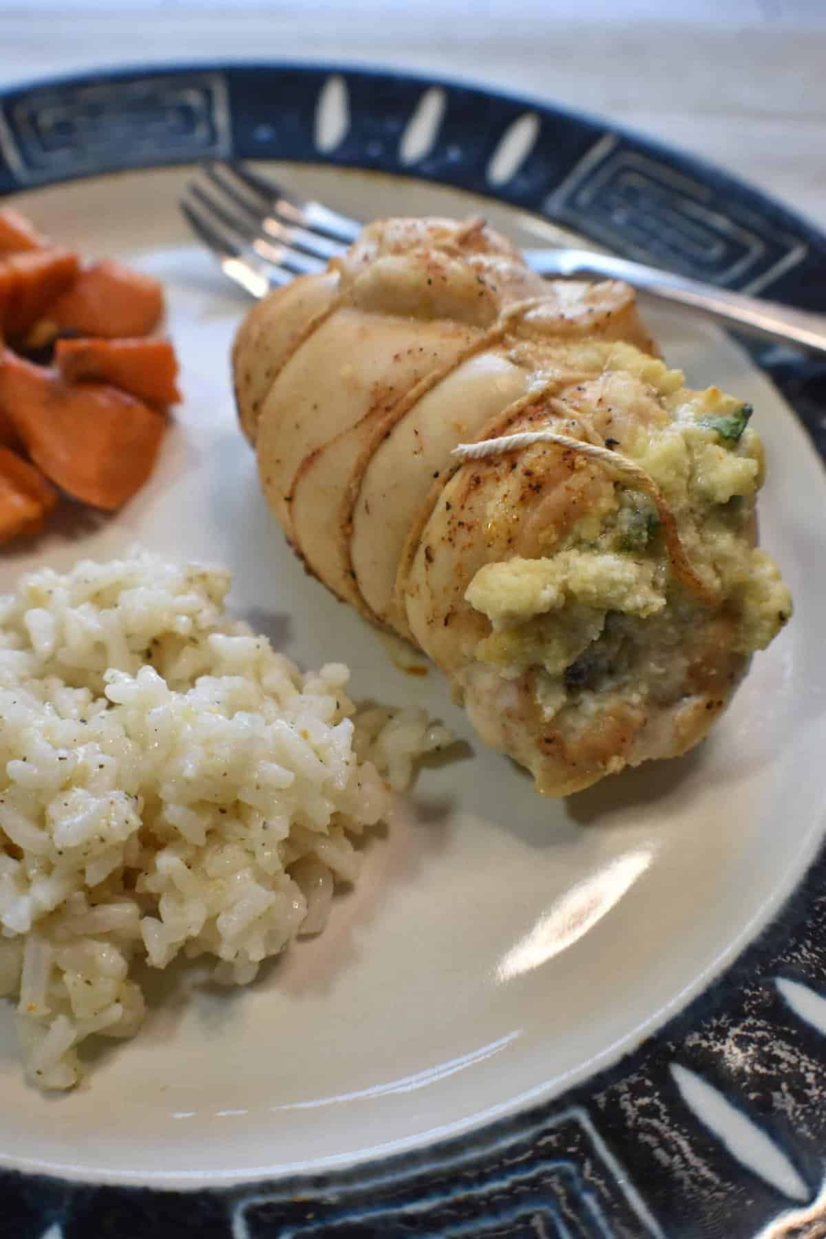Asiago Stuffed Chicken Breasts