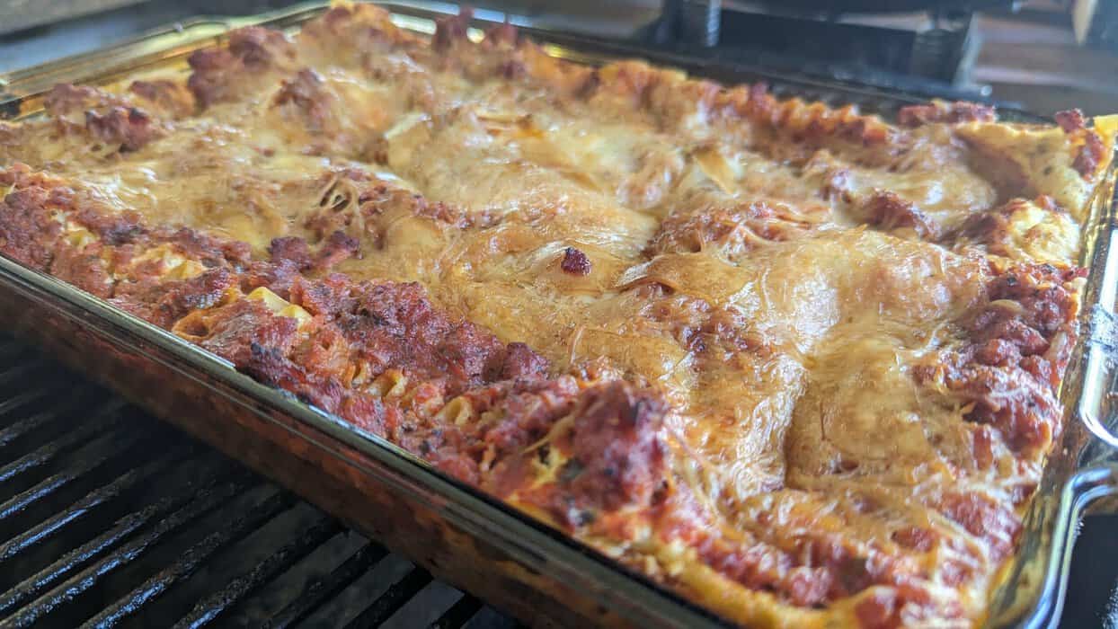 smoked lasagna