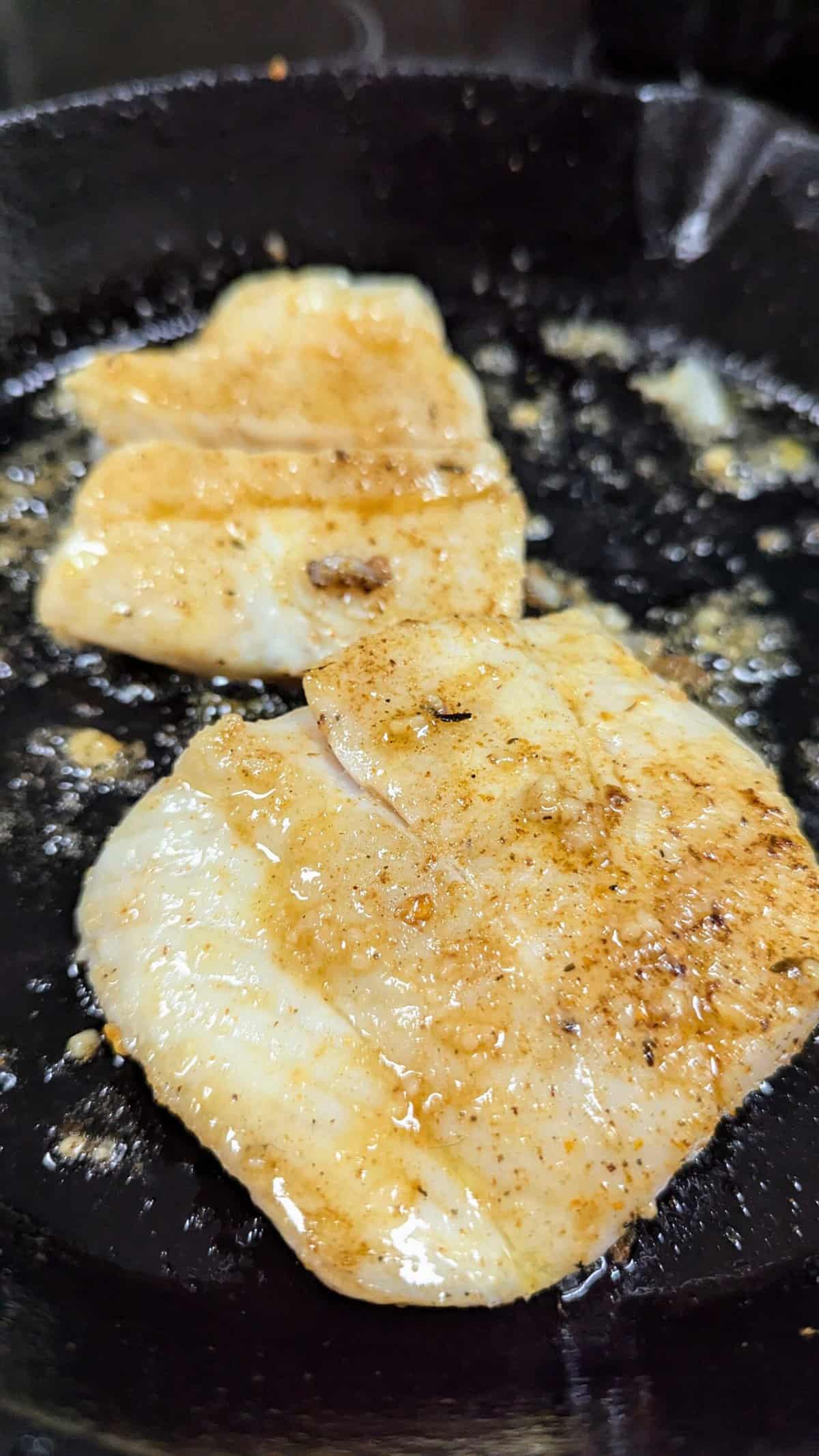 pan seared grouper