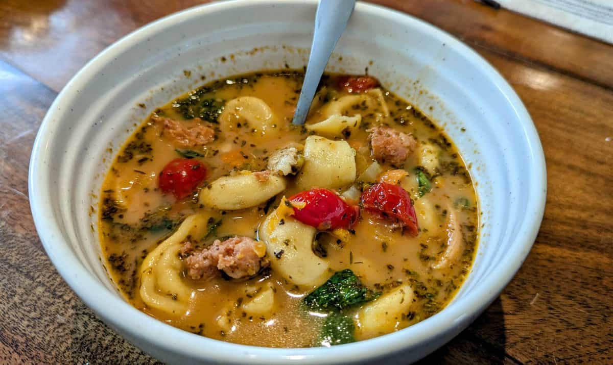 Instant Pot Tortellini Soup scaled instant pot tortellini soup