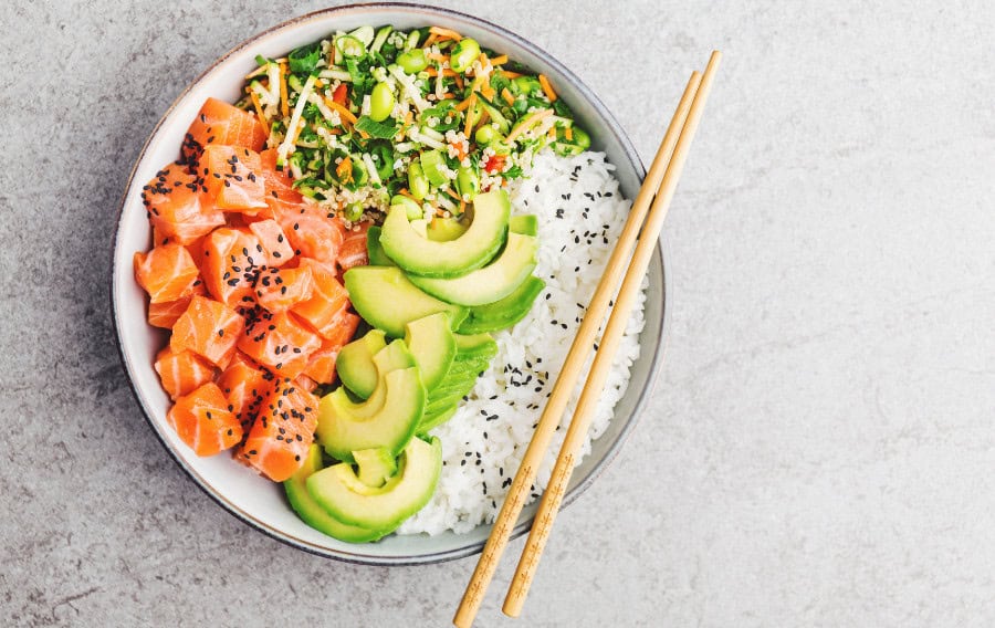 poke bowl ingredients