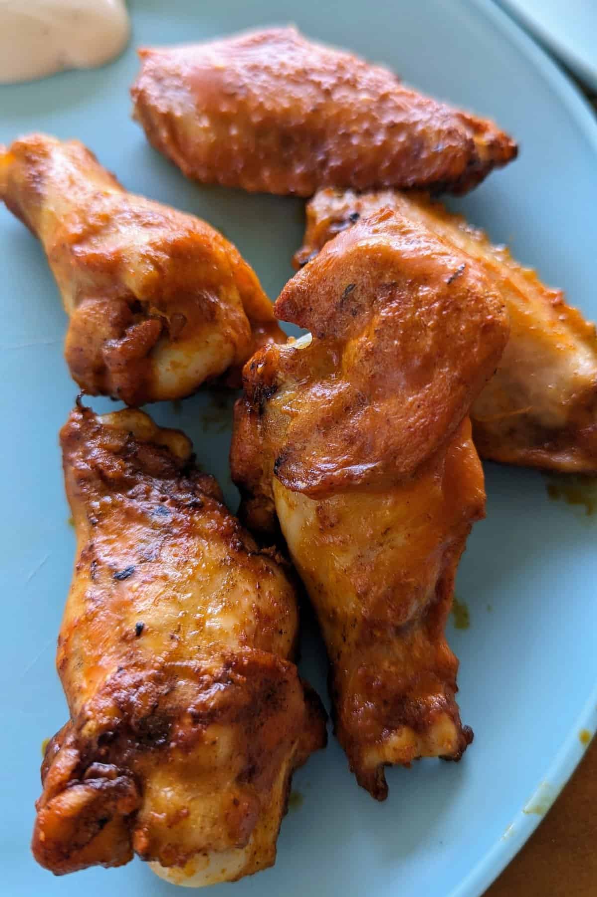 smoked wings